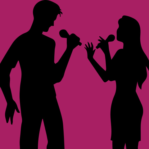 People singing