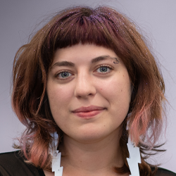 Headshot for Bri Tagliaferro, Assistant Director, Global Enrollment Initiatives.