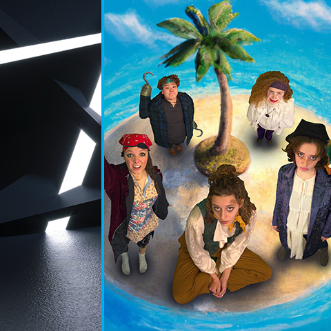 5 pirates on an island