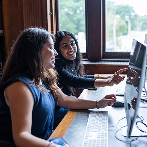 Students learning