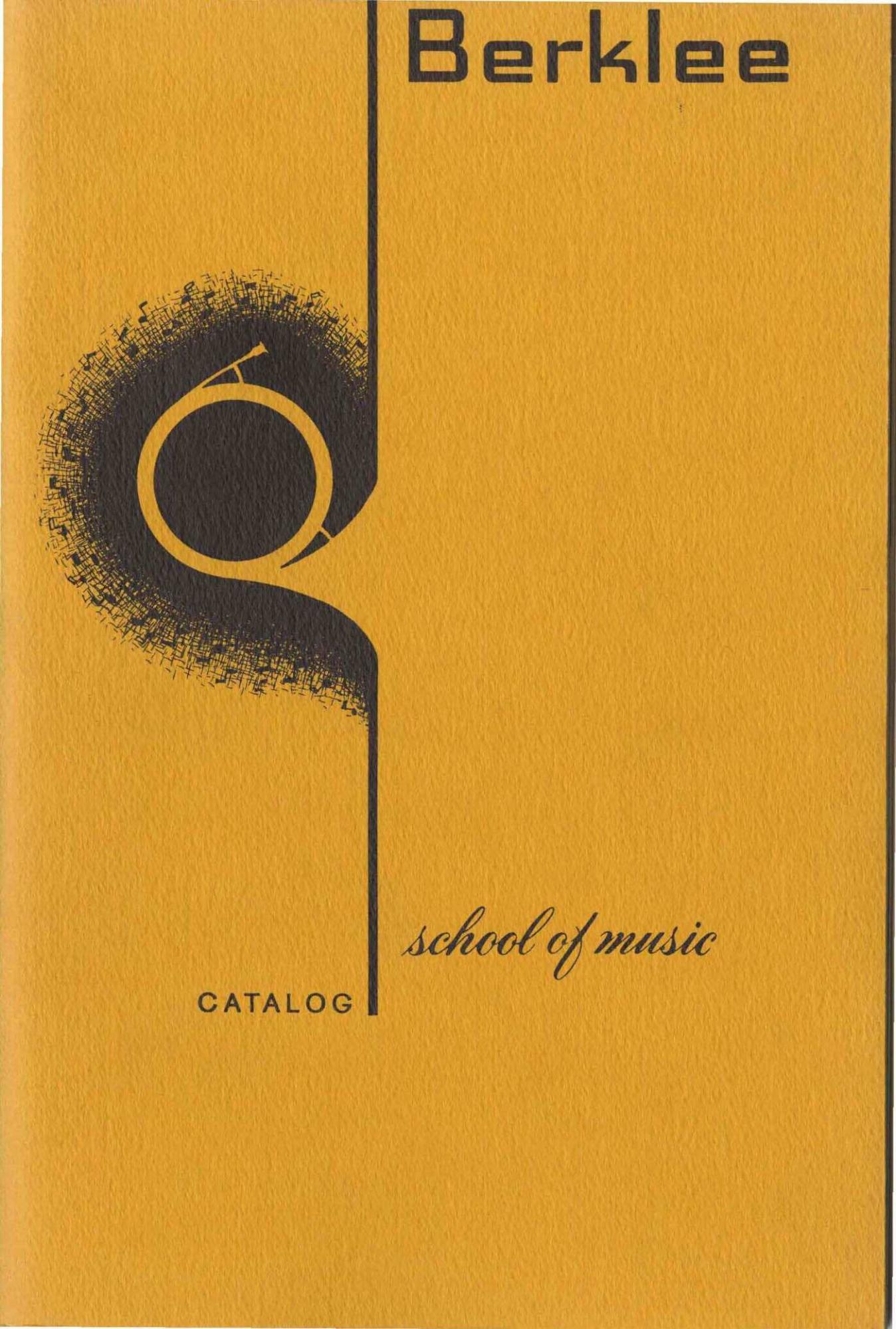 Berklee School of Music catalog