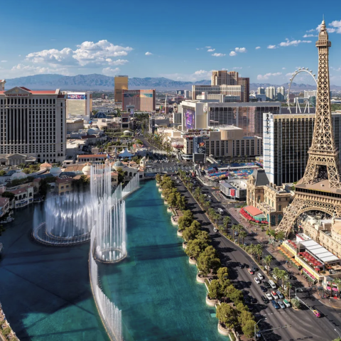 Vegas city skyline