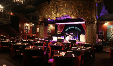 venue, interior shot - stage with lights